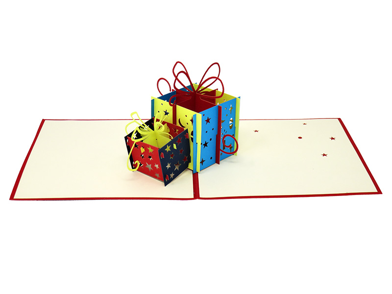 Birthday Gifts pop-up card