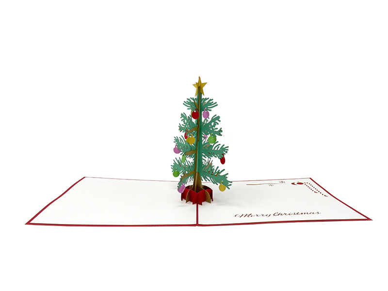 O Christmas Tree O Christmas Tree pop-up card
