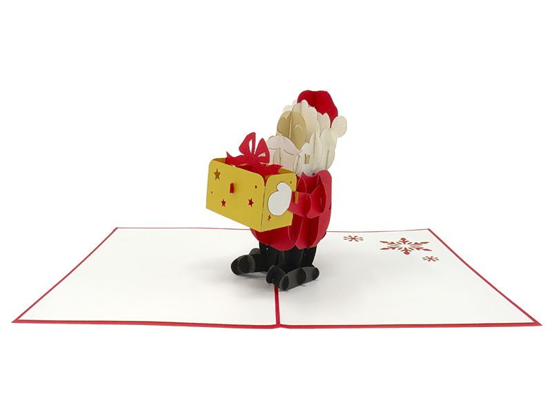 Santa Claus is Coming to Town pop-up card