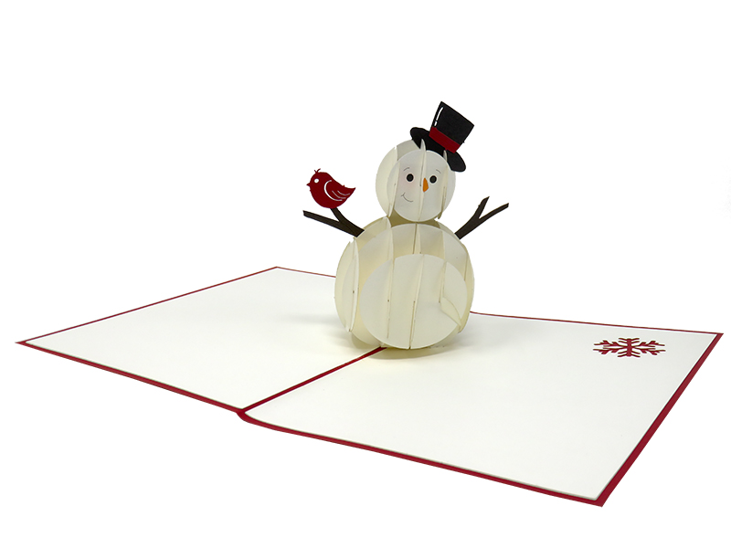Frosty the Snowman pop-up card