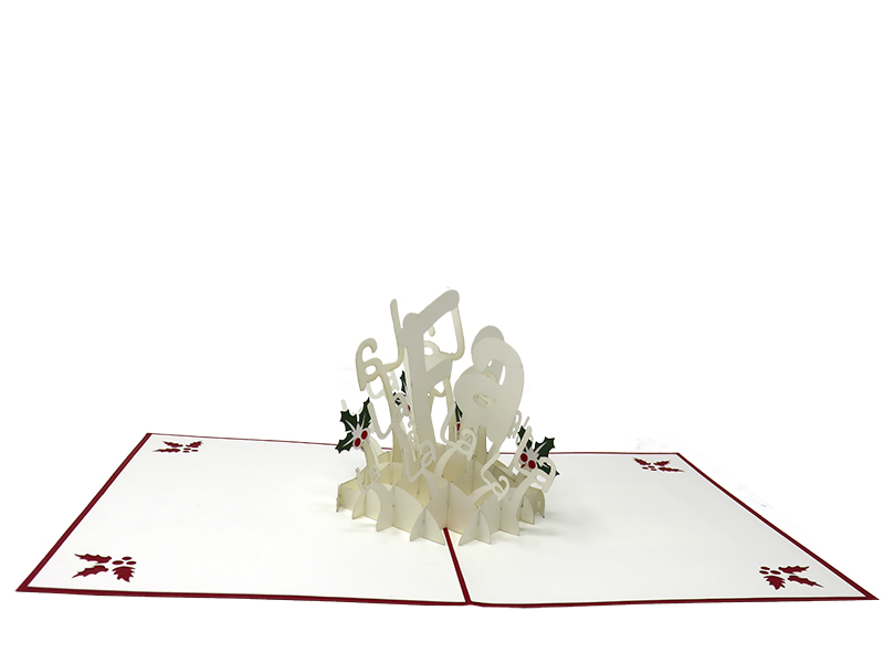 'Tis the Season pop-up card