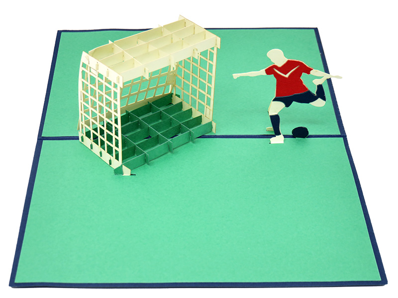 Scoring the Winning Goal pop-up card