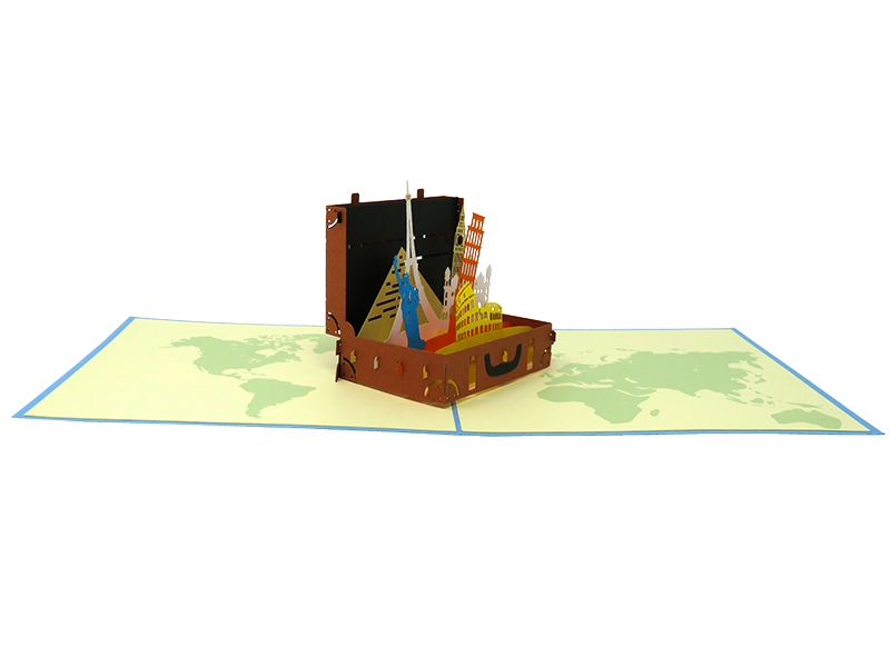Bon Voyage! pop-up card